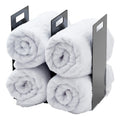Yamazaki Home Tower Black Interlocking Towel Organizer (Set of 2)