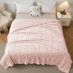 Aganear Fleece Blanket Queen Size - Plush Fuzzy Cozy Sof Blanket For Couch, Sofa, Bed, Office, Decorative Present For All Season