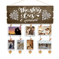 Yudarte Bridal Shower Gift for Bride - Wedding Engagement Gifts for Women Bride to Be - New Couples Picture Hanging Board with C
