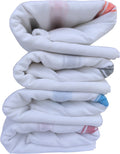 Fancyadda Cotton Bath Towels Combo 300 GSM (Set of 4, White, Extra Large Size, 85 cm x 175 cm)