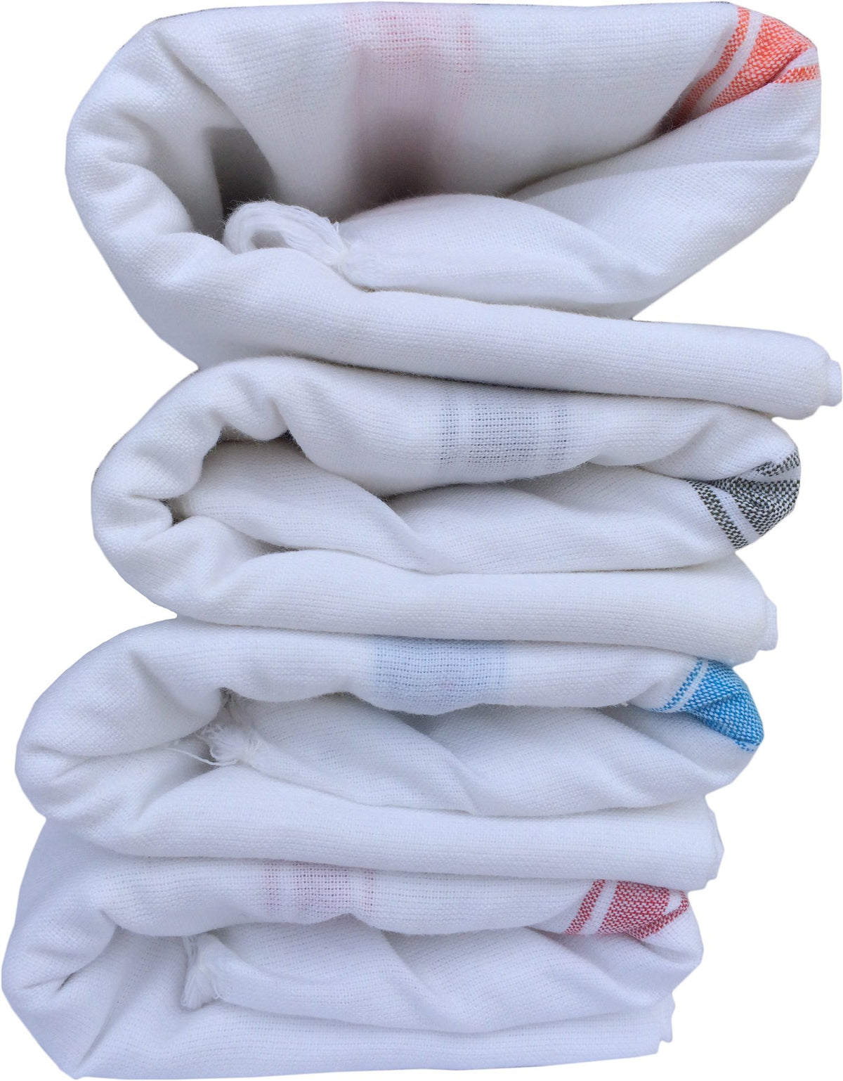 Fancyadda Cotton Bath Towels Combo 300 GSM (Set of 4, White, Extra Large Size, 85 cm x 175 cm)