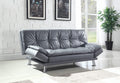 Coaster Home Furnishings Dilleston Tufted Back Upholstered Sofa Bed Grey