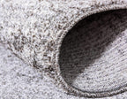 Unique Loom Del Mar Collection Area Rug - Lucille (7' 10'' Round, Gray/ Ivory)
