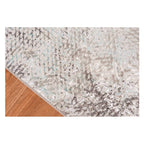 HomeRoots 4' X 6' Gray Abstract Area Rug