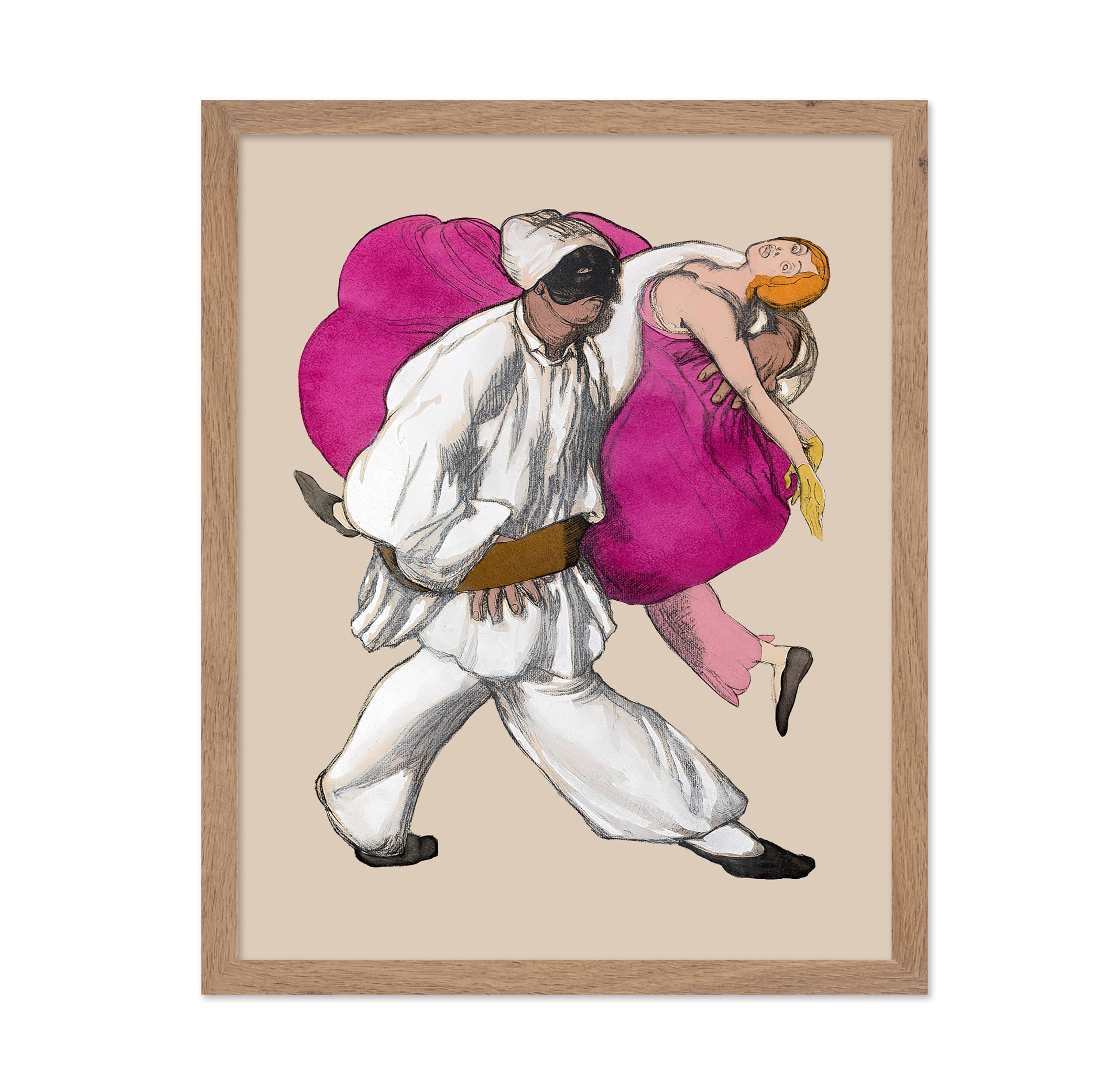Poster Master Vintage Leon Bakst Poster - Retro Costume Designs Print - Watercolor Art - Gift for Him, Her, Opera Fans - Aesthet