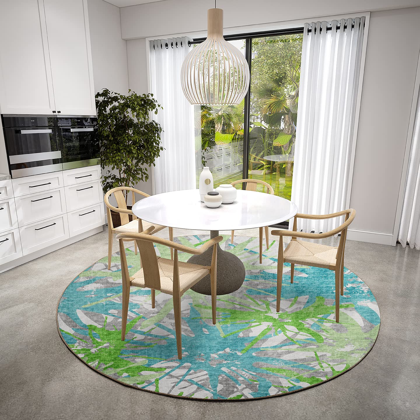 Dalyn Rugs Brisbane Br6 Dynamic Color Splash Pacifica 8' X 8'