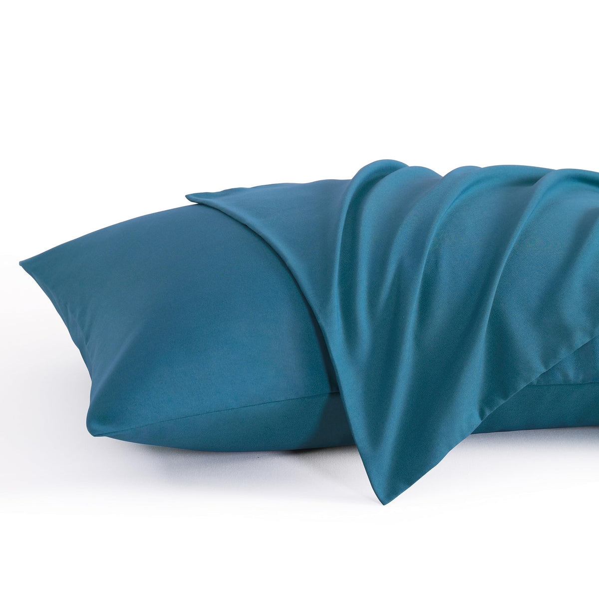 Ntbay Queen Pillow Cases Set Of 2, 2 Pack Brushed Microfiber 20X30 Pillow Cases, Soft, Wrinkle, Fade, Stain Resistant Teal Blue