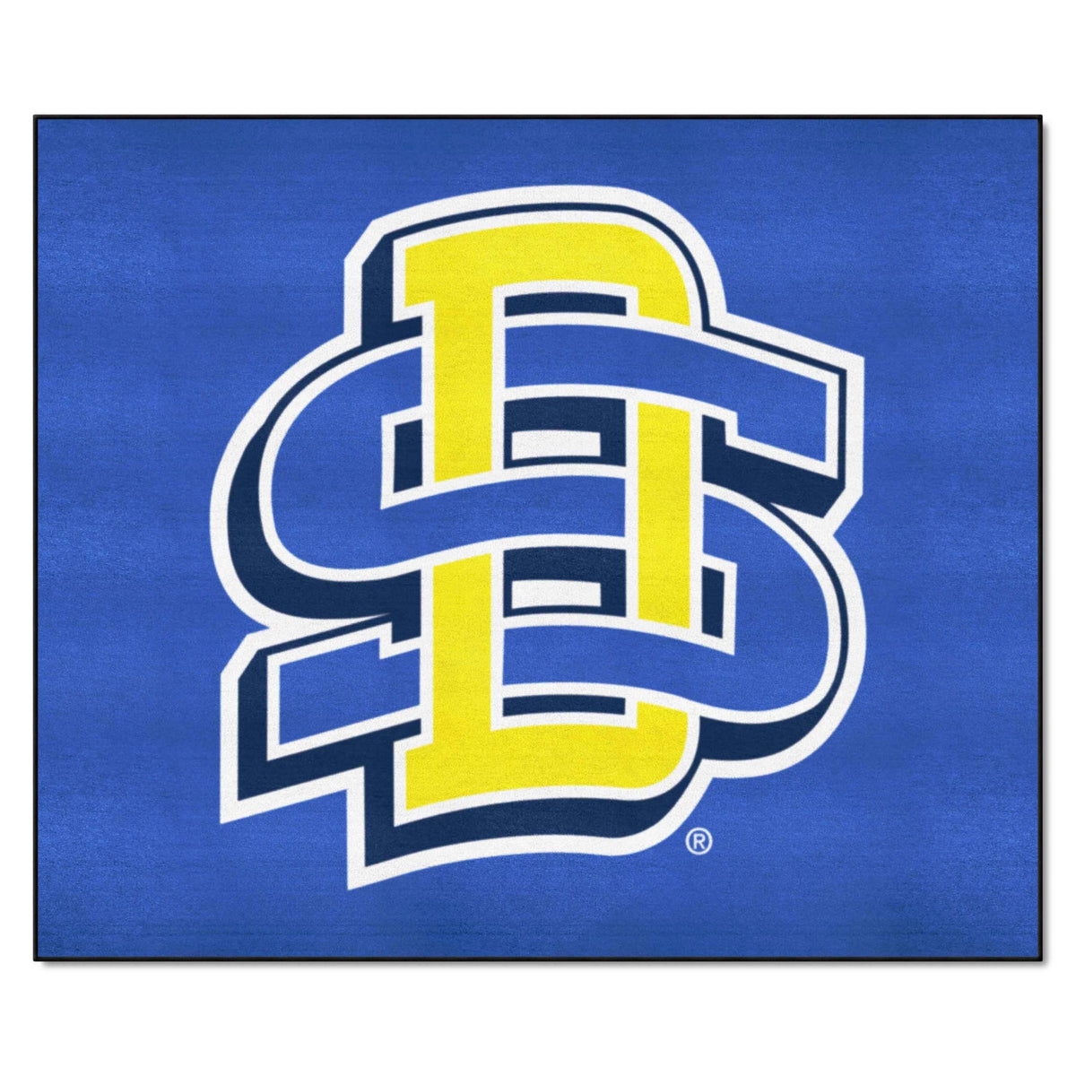 Fanmats 4444 South Dakota State Jackrabbits Tailgater Rug  5Ft. X 6Ft. Sports Fan Area Rug, Home Decor Rug And Tailgating Mat