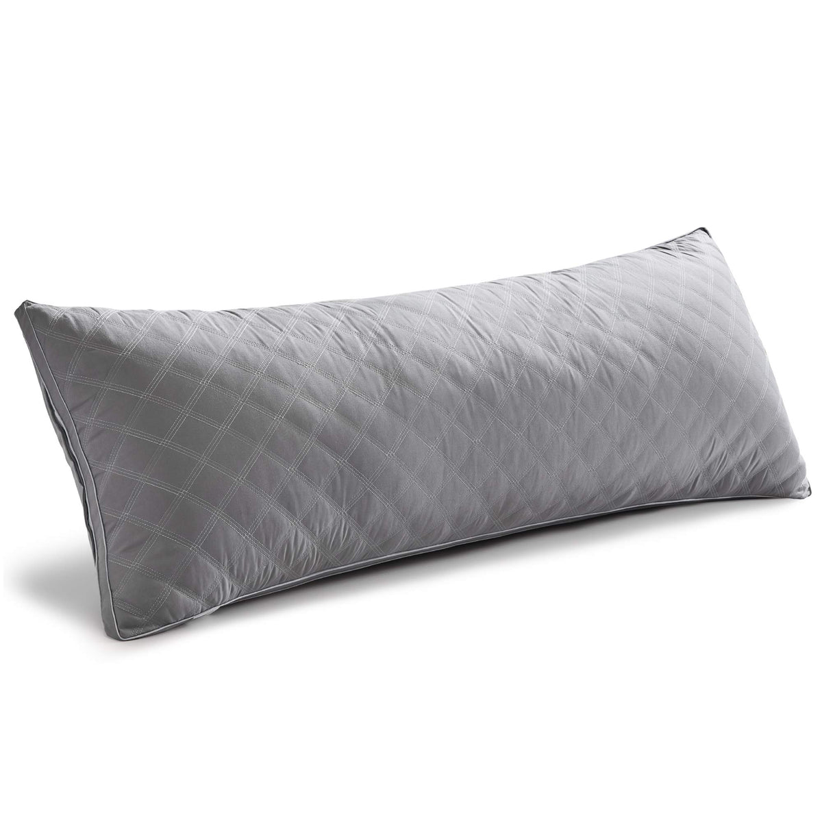 Oubonun Premium Adjustable Loft Quilted Body Pillows - Firm And Fluffy Pillow - Quality Plush Pillow - Down Alternative Pillow -