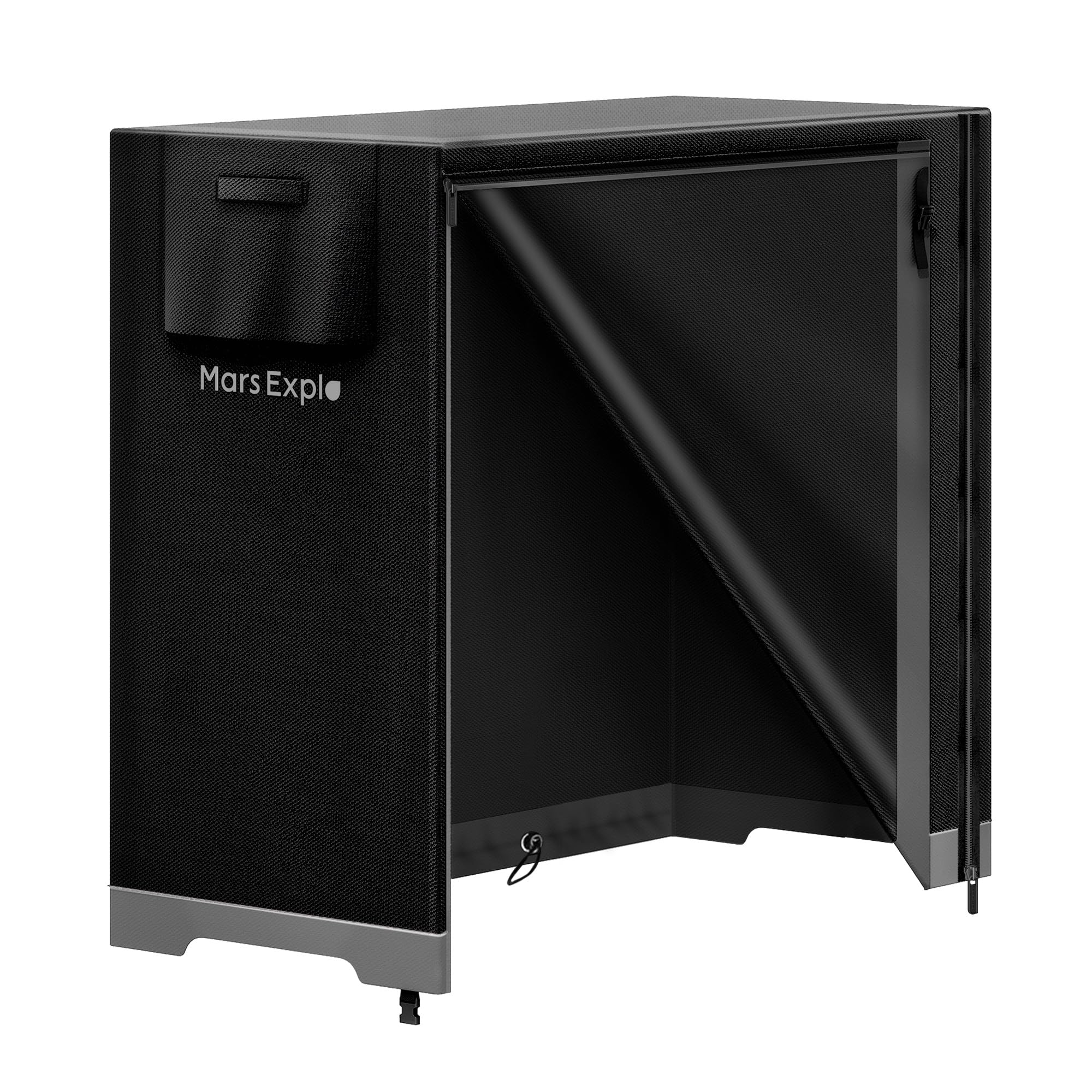 Mars Explo 4 Ft Firewood Rack Cover, Wood Storage Cover, Wood Pile Tarp, Log Rack Cover With Weather Resistant Oxford Fabric For