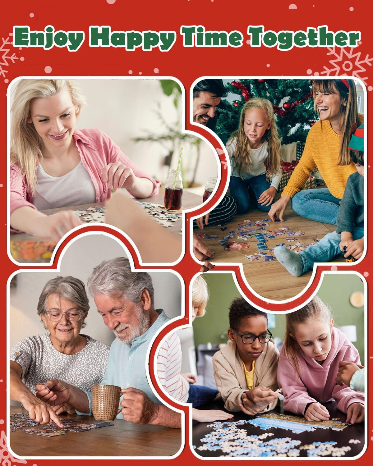 2024 Advent Calendar Jigsaw Puzzles For Kids Adults, 24 Box 1008 Pieces Christmas Puzzle Countdown Calendar, Funny Christmas Gam