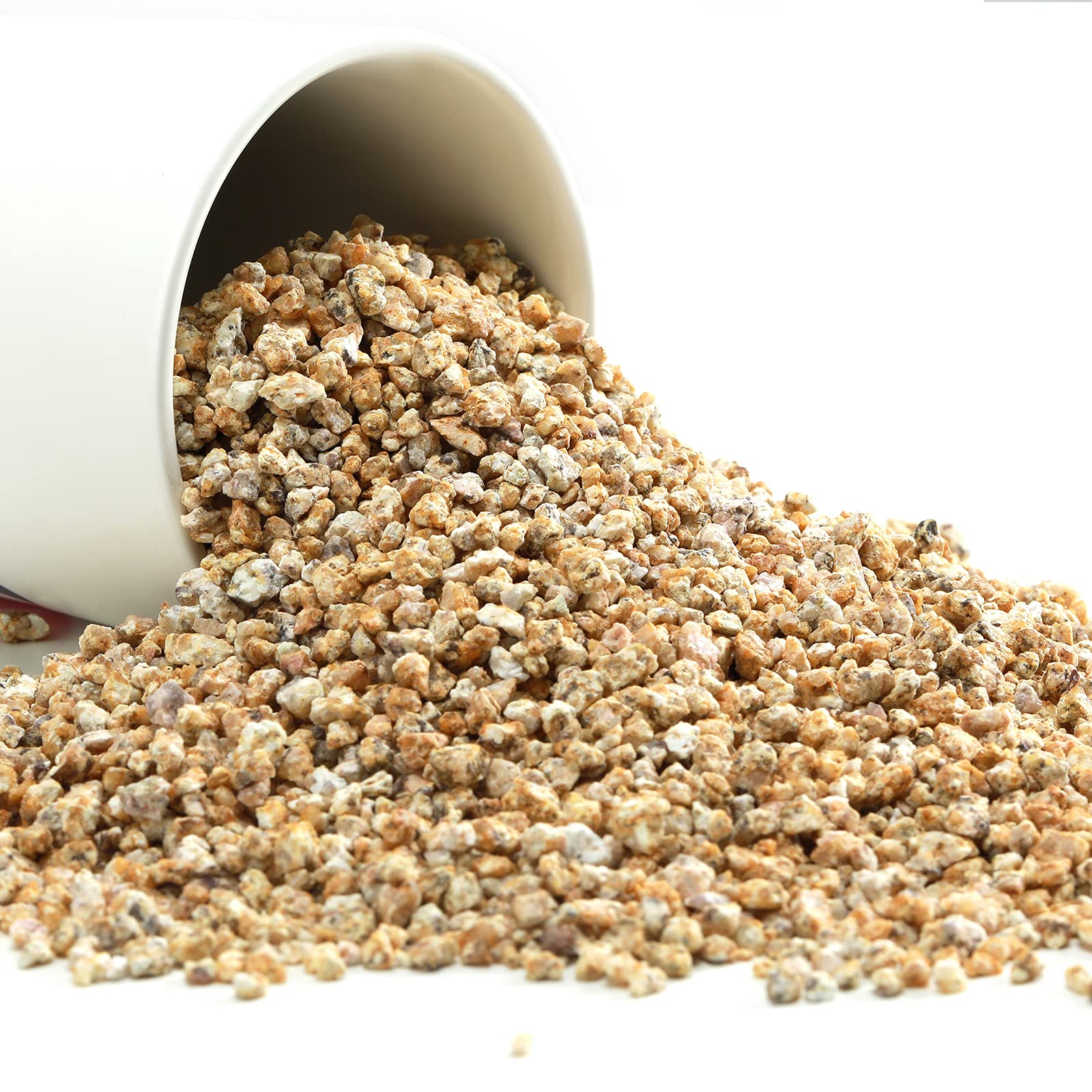 Boniosz 2.4Lb Succulent And Cactus Maifanitum Stones, D  Cor & Additive Rocks,Diy Rocks Gravel For Bonsai, Fairy Gardening, Vase