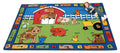 Carpets for Kids 5212 Alphabet Farm 8ft 4in x 11ft 8in Rectangle