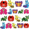 Zonon 90 Pcs Summer Theme Bugs Cutouts Classroom Bulletin Board Decoration For Office Classroom Party Bulletin Board Wall Chalkb