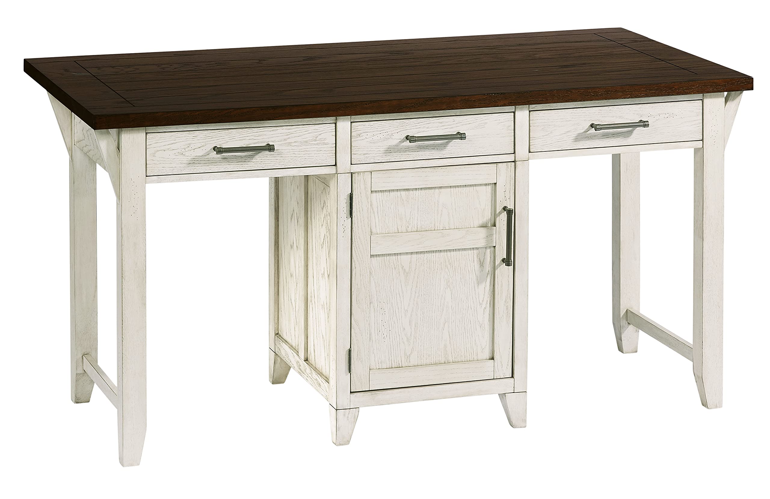 Progressive Furniture Counter Table, Brown/White