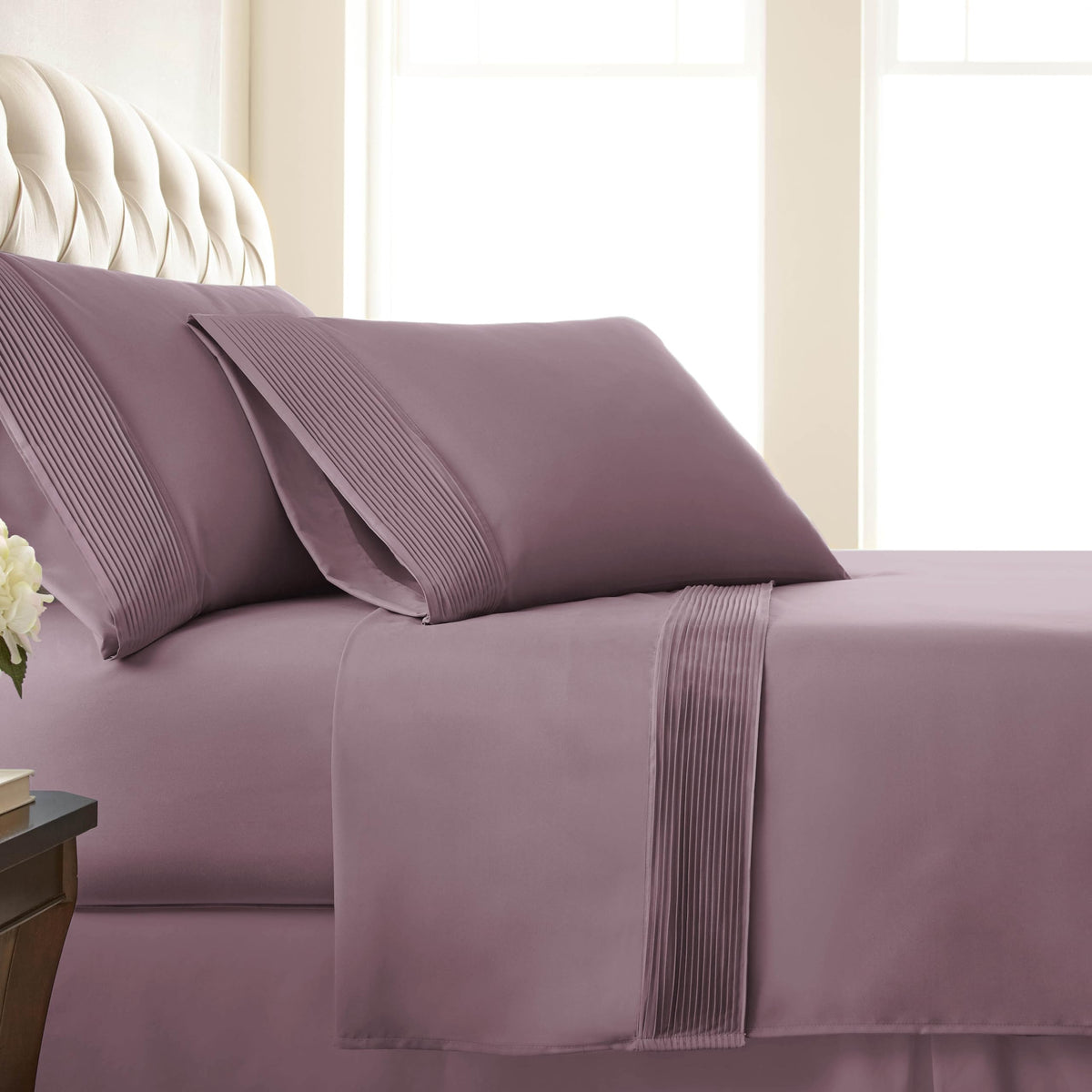 Southshore Fine Living, Inc. Twin Bed Sheets 3-Piece Set | 21' Extra Deep Pocket Sheets With 1 Pillowcase | Hotel Luxury Qualit