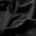 Koufall Black Back Tab Rod Pocket Linen Sheer Curtains For Living Room 52X90 Inches Long