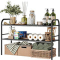 Suicune Expandable Under Sink Organizer With 8 Removable Panels, Adjustable Storage 2Tier Shelf For Kitchen, Bathroom, Pantry,M
