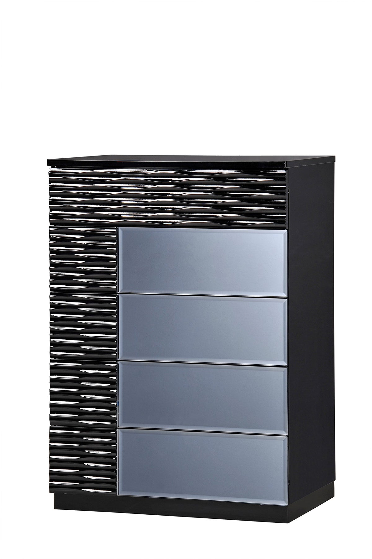 Global Furniture Chest Drawers, Black