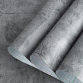 Concrete Peel Stick Grey Countertop Contact Paper Gray Cement Industrial Wall Paper [Thicken] Matte 3D Textured Self Adhesive Wa