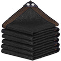 Winemana Black Shade Cloth 70%, 8X20 Ft Mesh Tarp - Garden Shade For Greenhouse, Patio, Vegetables, Plants Cover And Chicken Coo