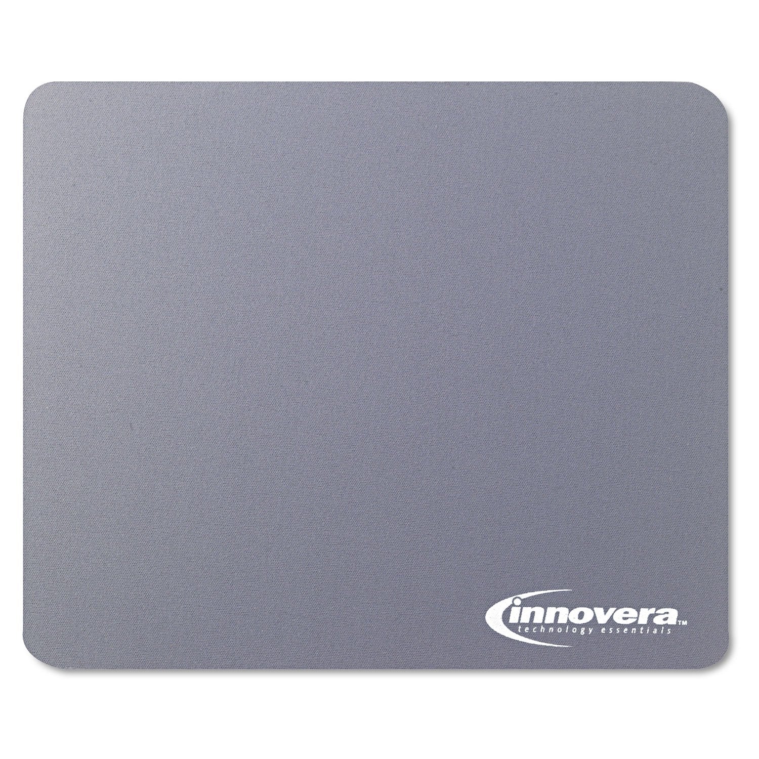 Innovera 52449 Natural Rubber Mouse Pad Gray