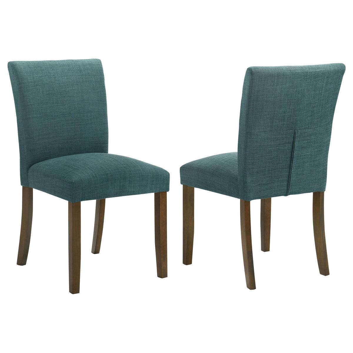 Coaster Home Furnishings Cantley Upholstered Dining Side Chair Teal Blue (Set of 2)