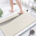 Extra Large Shower Mats Non Slip Without Suction Cups, 23.6 - 47.2 Inch, Bath Mat for Textured Tub Surface, Loofah Mats for Show