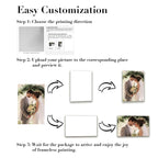 Personalized Custom Canvas Prints (Framed Canvas, 18'' X 30'') - Custom Canvas Print With Your Photo - Perfect For Home Decor, G