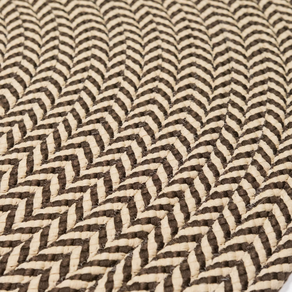 Colonial Mills Ibiza Woven Chevron Doormats - Bark 30” X 30”