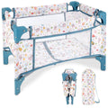 deAO Baby Doll Crib Set Foldable Baby Doll Playpen with Storage Bag