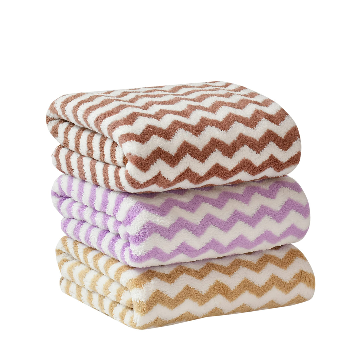 UrbanLeaf Super Soft Microfiber Designer Hand Towels, Gym & Workout Towels(3 Pieces, Multi Colors), 400 GSM