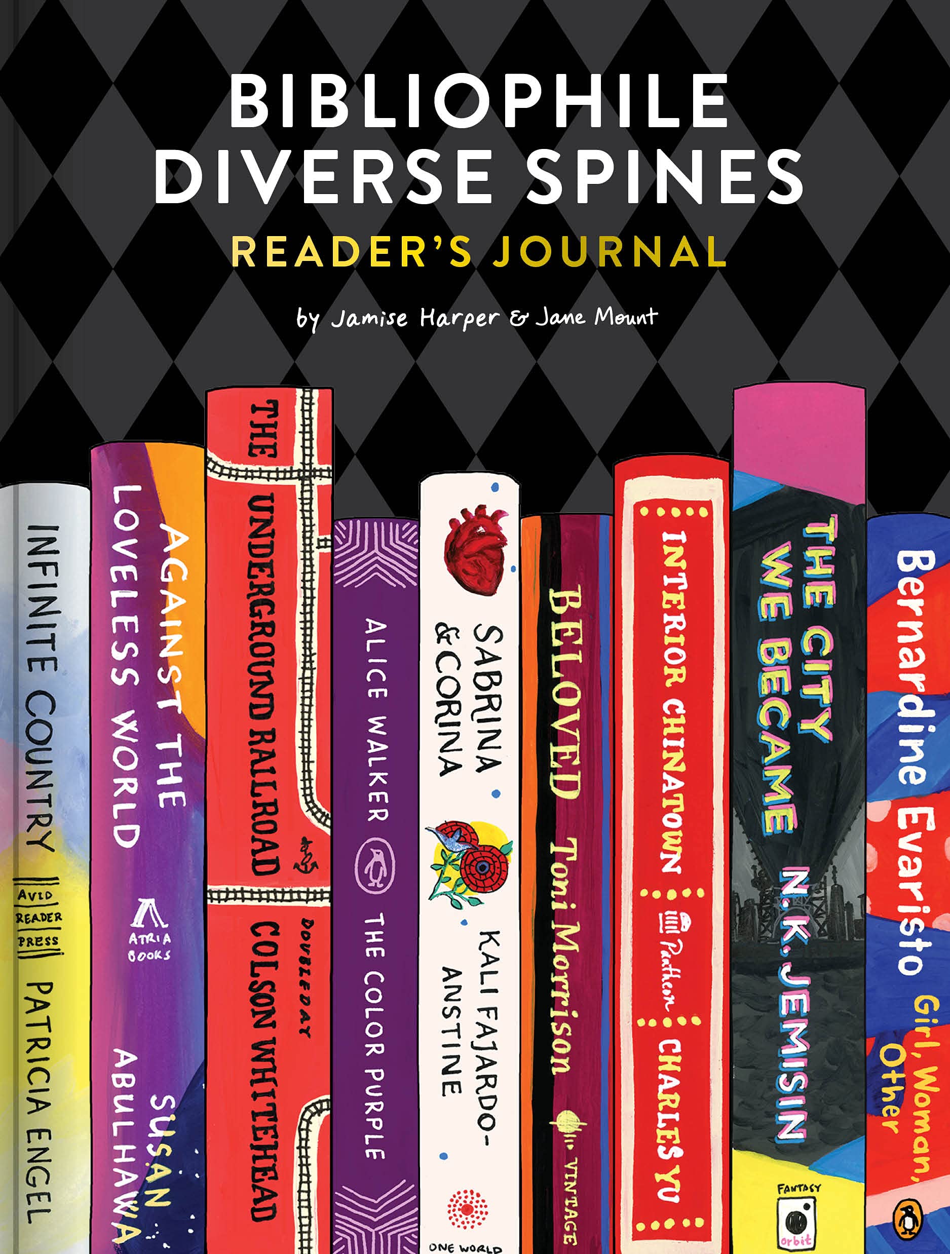 Bibliophile Diverse Spines Reader'S Journal