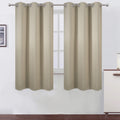 Lemomo Sky Blue Thermal Blackout Curtains/38 X 63 Inch/Set Of 2 Panels Room Darkening Curtains For Bedroom