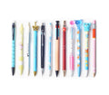 Skkstationery 12 Pcs Mechanical Pencils Set 0.7Mm Or 0.5Mm Medium Point, Cute Cartoon Favor, 12 Different Design Assorted For Sc