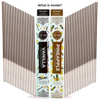 Trumiri Incense Sticks - Combo Pack Of 40 Insence-Sticks - 20 Vanilla + 20 Pineapple - Insenses - Insents - Incents - Inscense -