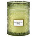 Eucalyptus Mint Scented Candles, Large Natural Soy Candle, 88 Hours Burning Time, Decorative Candles in Glass, Aromatherapy Cand