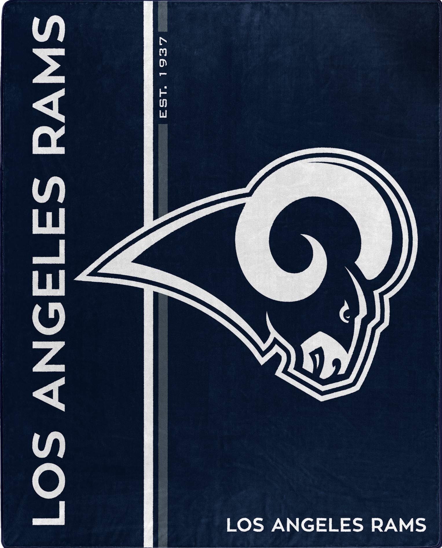 Northwest Nfl Los Angeles Rams 50X60 Raschel Restructure Designblanket, Team Colors, One Size (1Nfl070860083Ret)