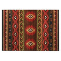 Phoenix Ph3 Brown Southwestern Rug Rectangle 10' X 14'