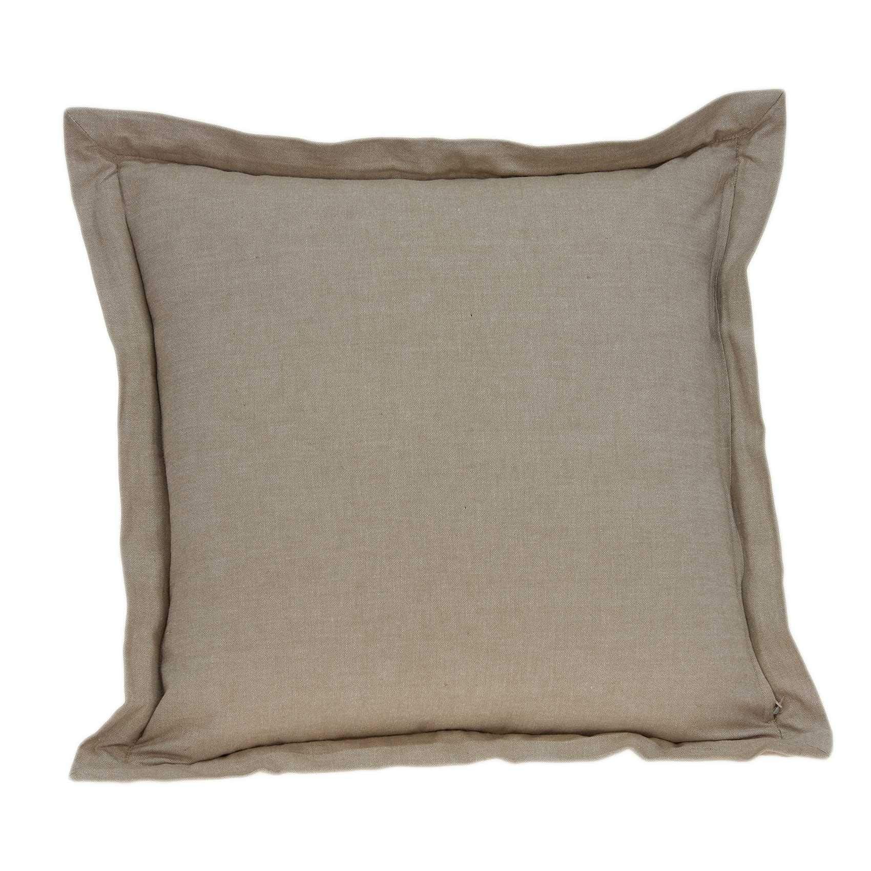 HomeRoots 95% Cotton,5% Linen 20' X 7' X 20' Transitional Multicolor Pillow Cover with Down Insert