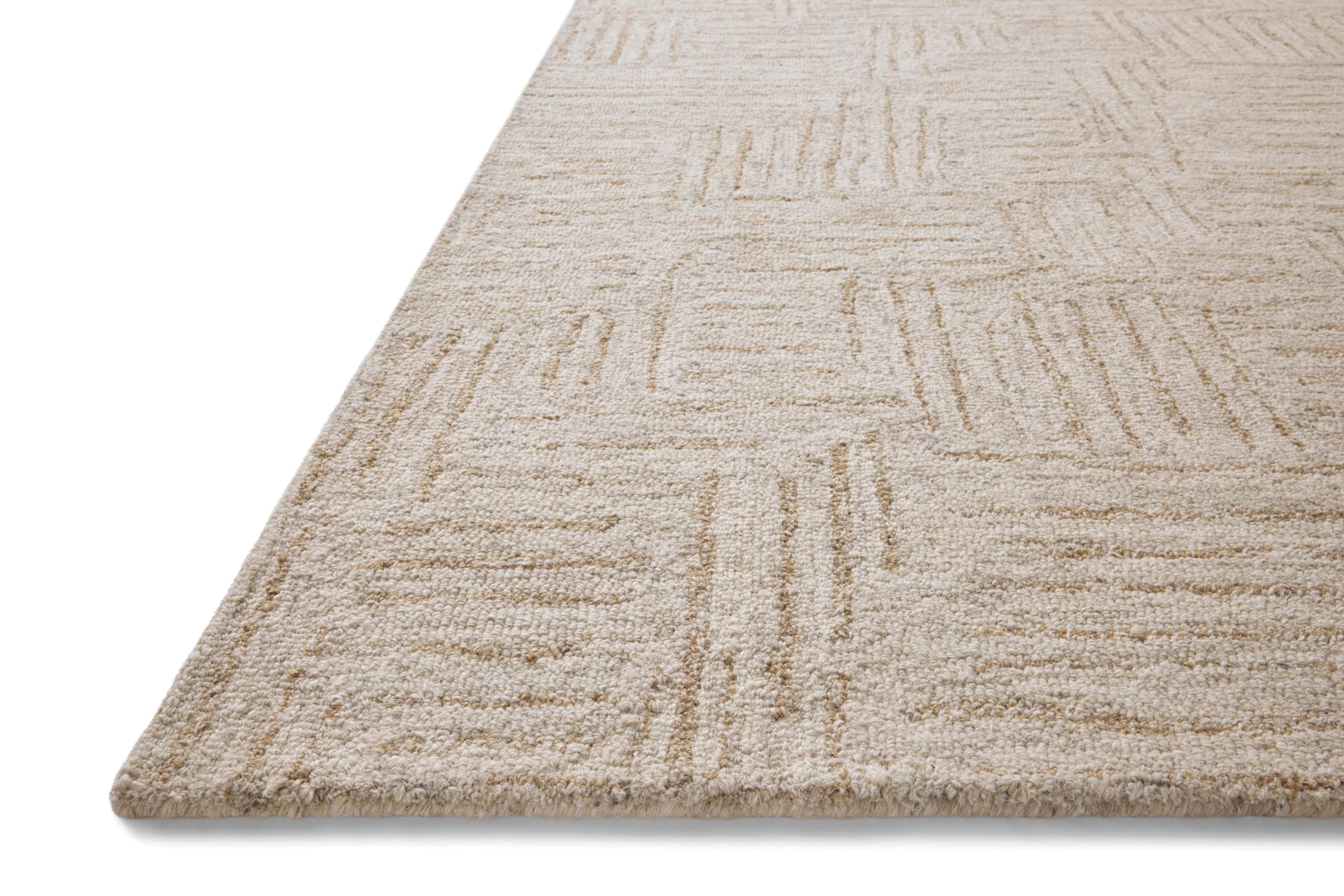 Loloi Chris Loves Julia X Polly Smoke/Sand 2'-6'' X 7'-6'' Runner Rug