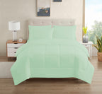 Dorm Room Essentials College Bedding Comforter Set 7 Piece Full Size Bed In A Bag For College Students Boys And Girls, Full, Min