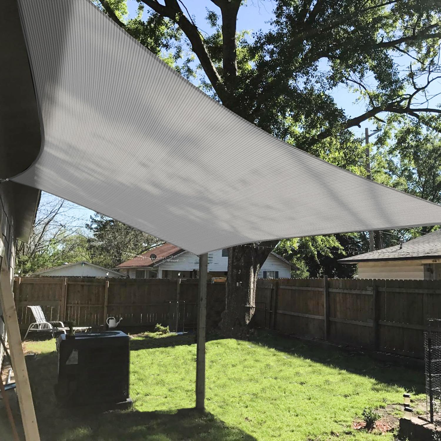 Tang Sunshdes Depot 13' X 20' Sun Shade Sail Rectangle Canopy Shade Cover Uv Block For Backyard Pergola Porch Deck Garden Patio