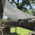Tang Sunshdes Depot 10' X 14' Sun Shade Sail Rectangle Canopy Shade Cover Uv Block For Backyard Pergola Porch Deck Garden Patio