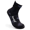 Beach Volleyball Socks - Sand Soccer Socks - Socks For All Sand Activities (Black Aloha, X-Large)