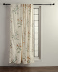 Maison D' Hermine 100% Cotton Curtain - 50'X124' Dove Grey Decorative Curtain - Aesthetic Curtains For Farmhouse, Kitchen & Be