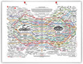 Renyqatt The Healing Web Poster Traditional Therapies for Health Issues Printed on Posters Wall Art Home Decoration 30X45cm UnFr