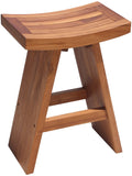 AquaTeak The Original 24 Tall Asia Teak Bar Stool
