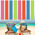 8 Pack Towel Bands for Beach Chairs Cruise Towel Clips for Lounge Beach Pool Chairs Towel Strap Holder Elastic Windproof Beach A