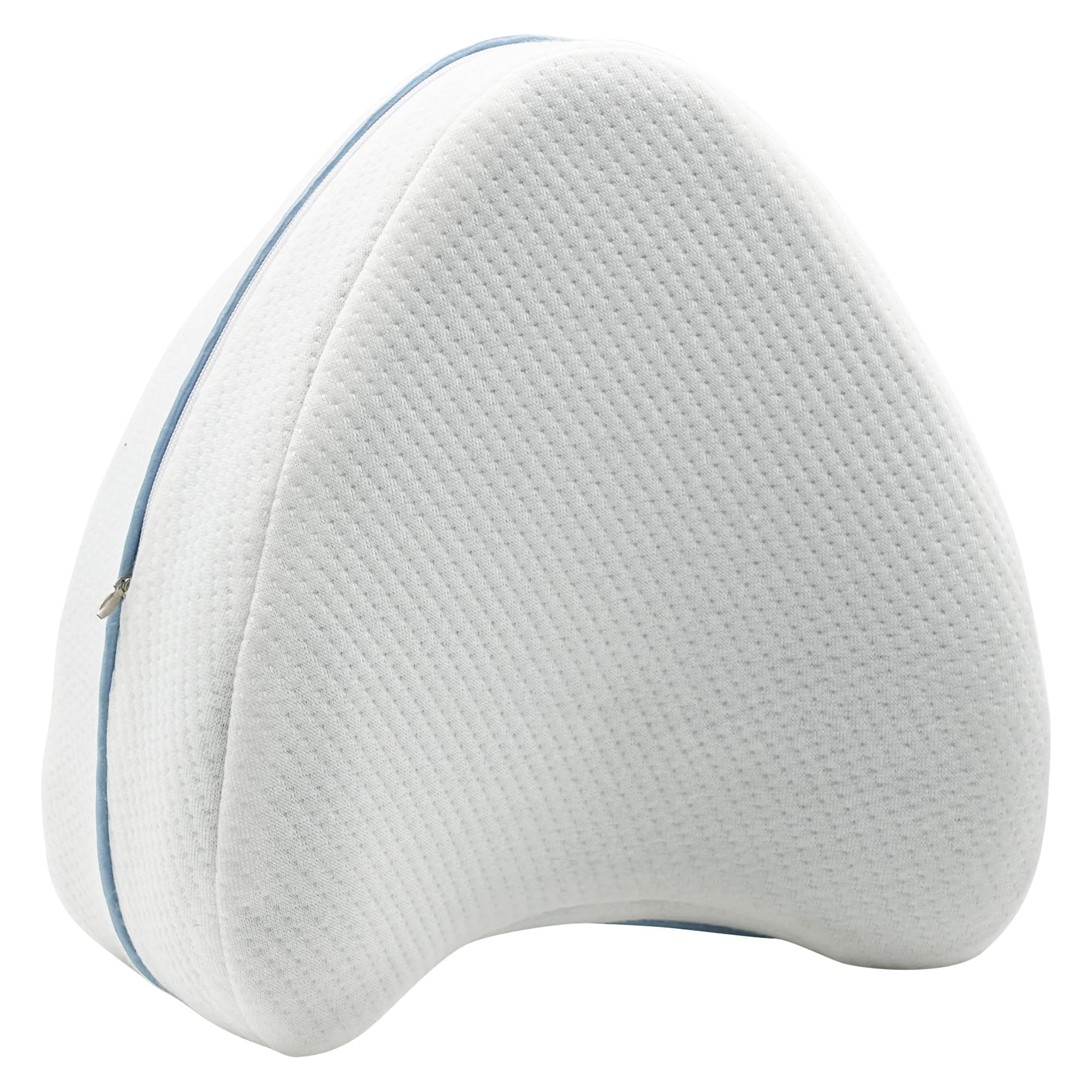 Leotube Replacement Pillowcase Pillow Cover For Contour Legacy Leg & Knee Foam Support Pillow-Cover Only (White)